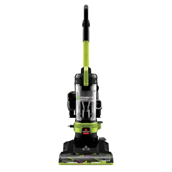 Bissell 3335 Powerforce Helix Rewind Pet Deluxe Upright Vacuum with Live Wand