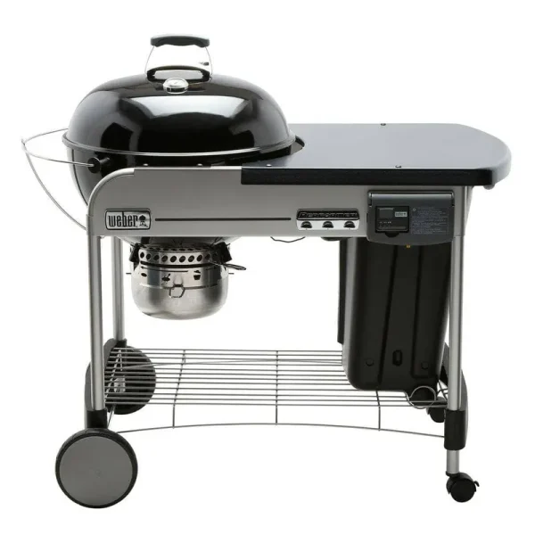 Weber - 22 in. Performer Deluxe Charcoal Grill - BLACK.