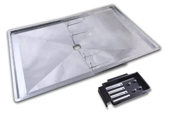 Replacement Grease Tray Set for BBQ Grill Models from Nexgrill, Dyna Glo, Kenmore, Backyard Grill, Bhg, Uniflame and Others (20-23.5 inches)
