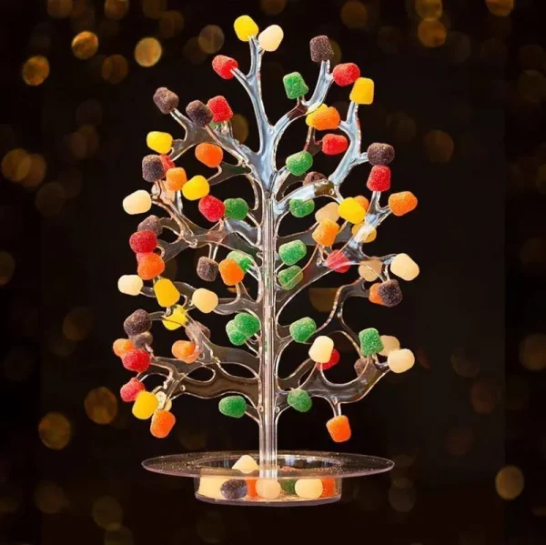 BW Brands 12" Festive Gumdrop Tree - Clear