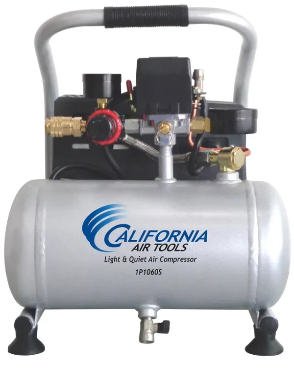 California Air Tools Light & Quiet 1p1060s Portable Air Compressor