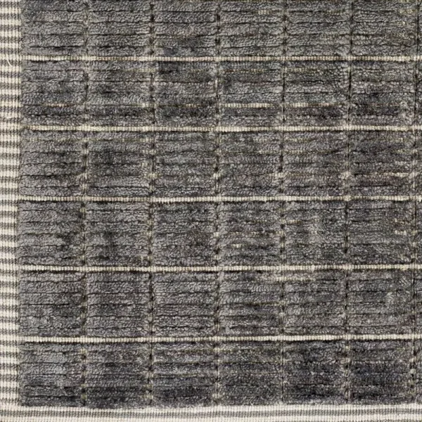 Jacey Handmade Tufted Charcoal Gray Area Rug AllModern Rug Size: Runner 2'6" x 8'