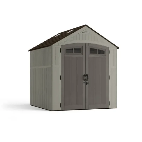 7-ft x 7-ft Craftsman Resin Storage Shed Gable Resin Storage Shed (Floor Included)