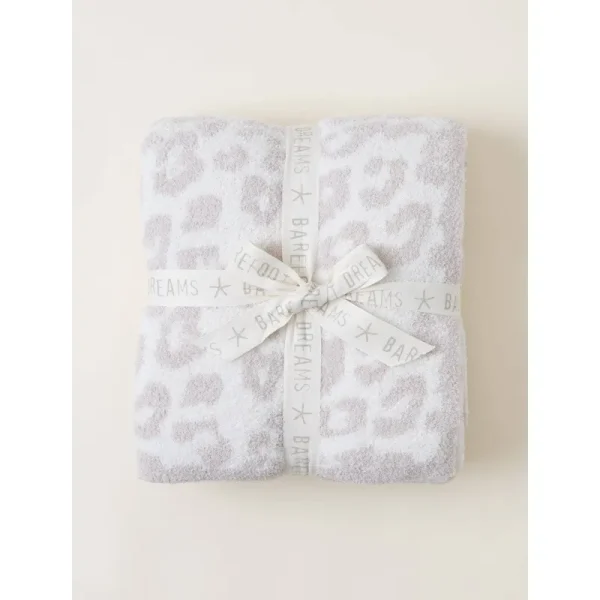 Barefoot Dreams - CozyChic Cream Stone Barefoot in The Wild Throw