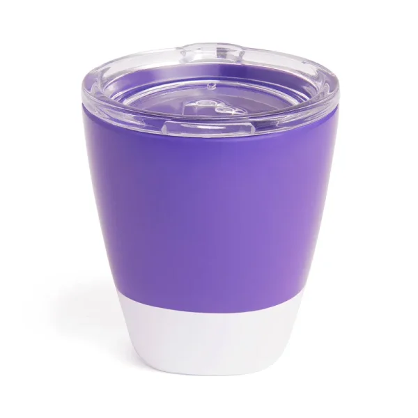 Munchkin Splash Open Toddler Cup with Training Lid 7 Ounce Purple