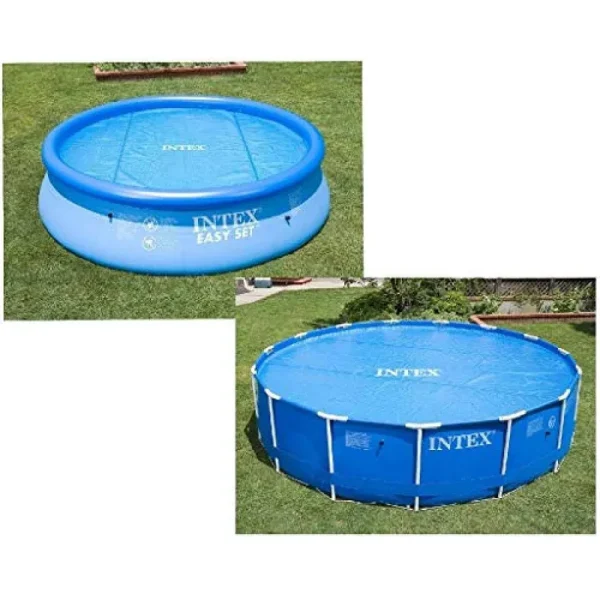 Intex Solar Pool Cover for 12ft Round Swimming Pools