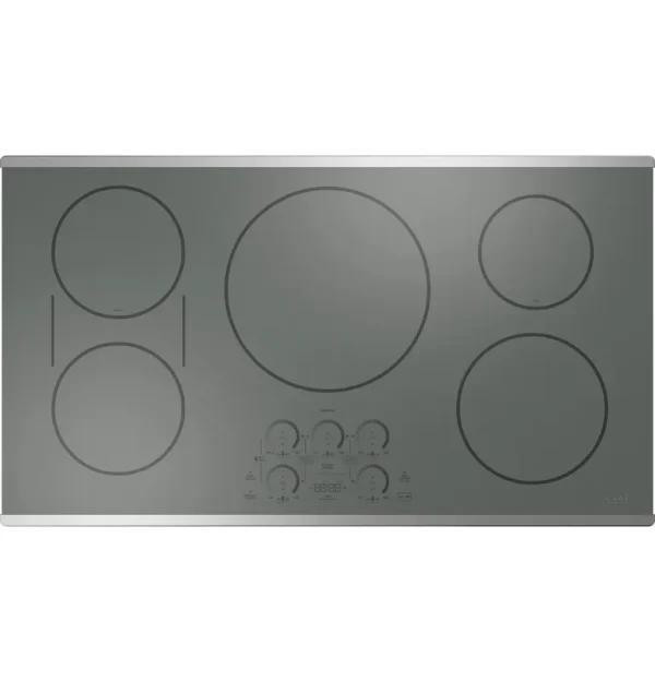 Cafe Series 36" Built-In Touch Control Induction Cooktop Stainless Steel