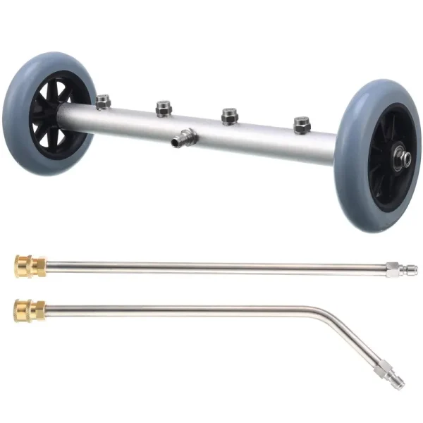 Ridge Washer Pressure Washer Undercarriage Cleaner, 16 inch Undercarriage Washer, Pressure Washer Under Car Cleaner with Straight Extension Wand, 4000