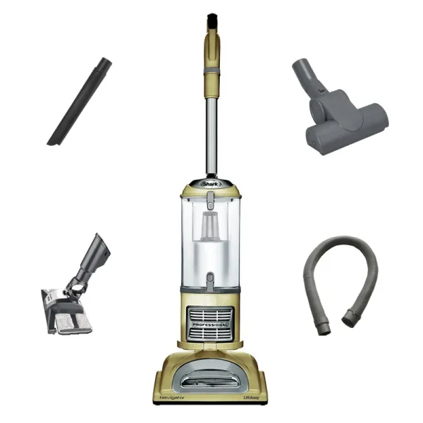 Shark NV360K Navigator Lift-Away Deluxe Upright Vacuum, Champagne