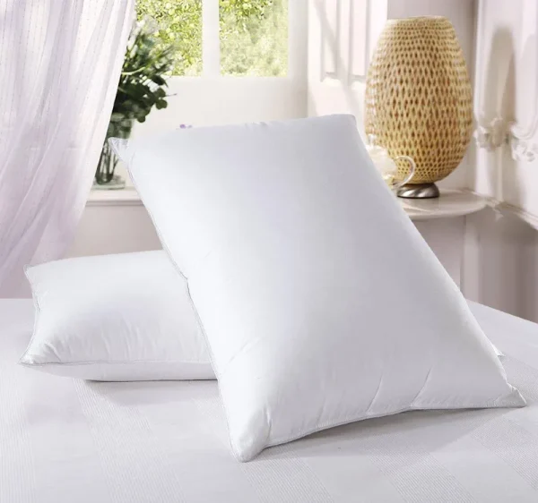 Soft - Firm Down Pillows 500 Thread Count Standard/Queen (Single) / Medium Neck Support by Royal Hotel Bedding