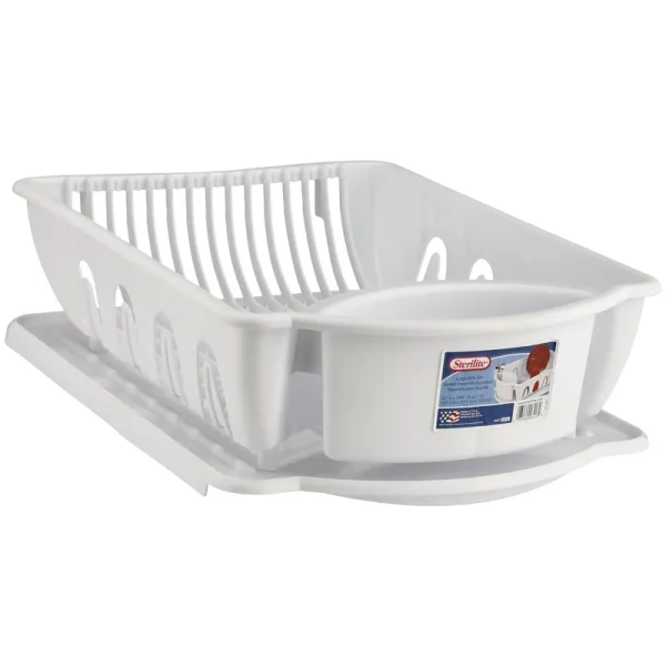 Sterilite 06418006 Ultra Sink Set, White