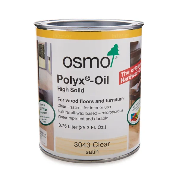 Osmo - Polyx-Oil - 3043 Clear Satin - 0.125 L 0.75 L
