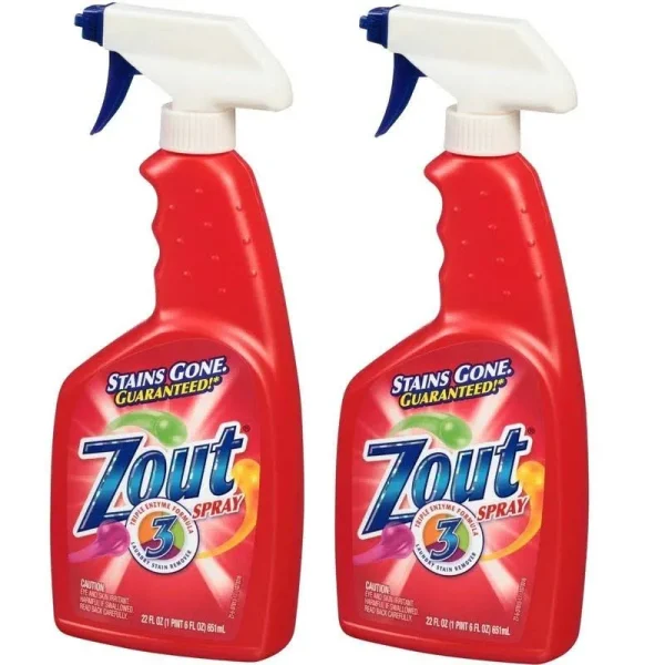 Zout Laundry Stain Remover - 22 oz - 2 Pk 22 fl oz (Pack of 2)