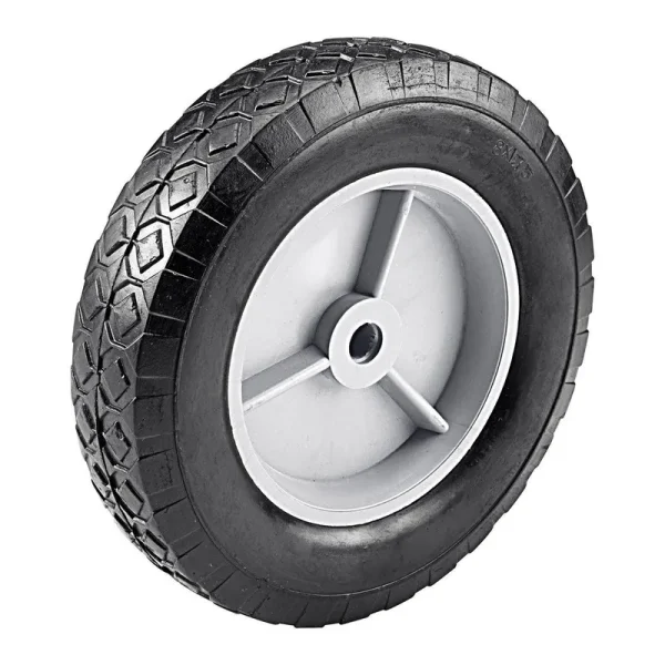 8 in. Solid Rubber Tire with PVC Hub 63014