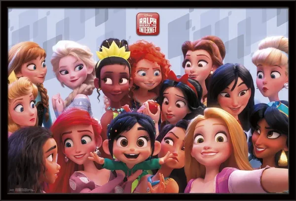 Disney Wreck It Ralph: Ralph Breaks The Internet - Princess Poster