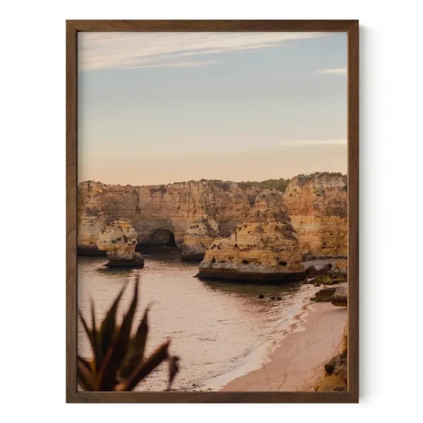 Haus and Hues Walnut Natural Wood Frame - Set of 1 12x16 Picture Frames for Wall, Frame for 12x16 Print, Wall Picture Frames 12x16, Family Picture