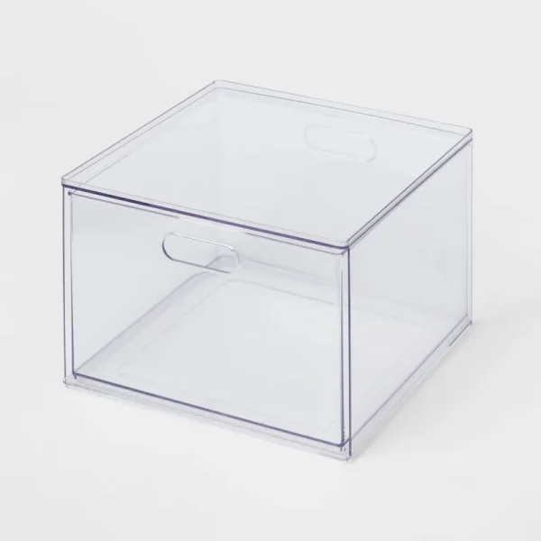 Brightroom All Purpose Single Drawer Storage Clear