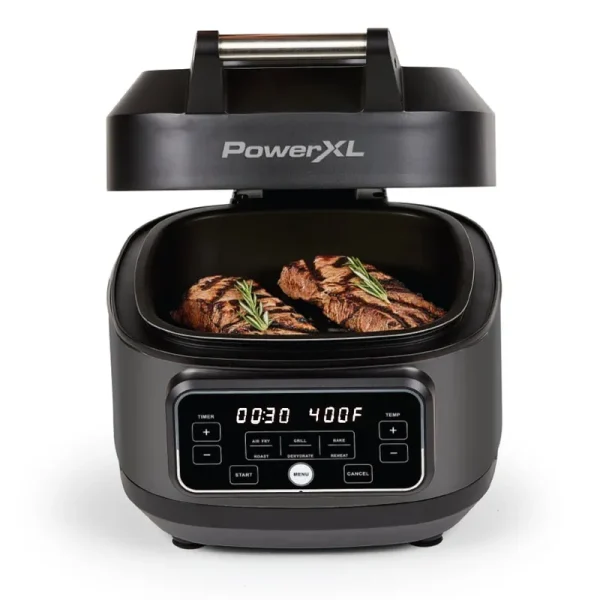 Grill Air Fryer Home. Black. 5.5 Quart