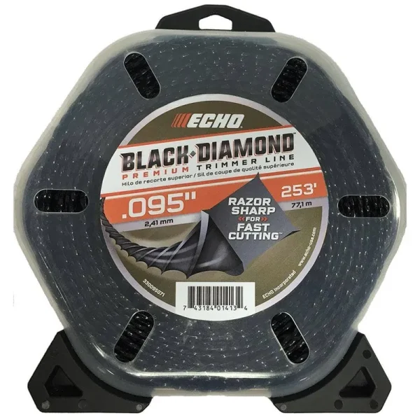 Echo .095" Black Diamond Trimmer Line (253 ft.)