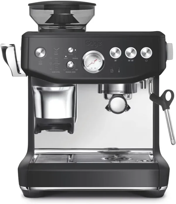 Breville Barista Express Impress Espresso Machine, 2 Liters - Black Truffle