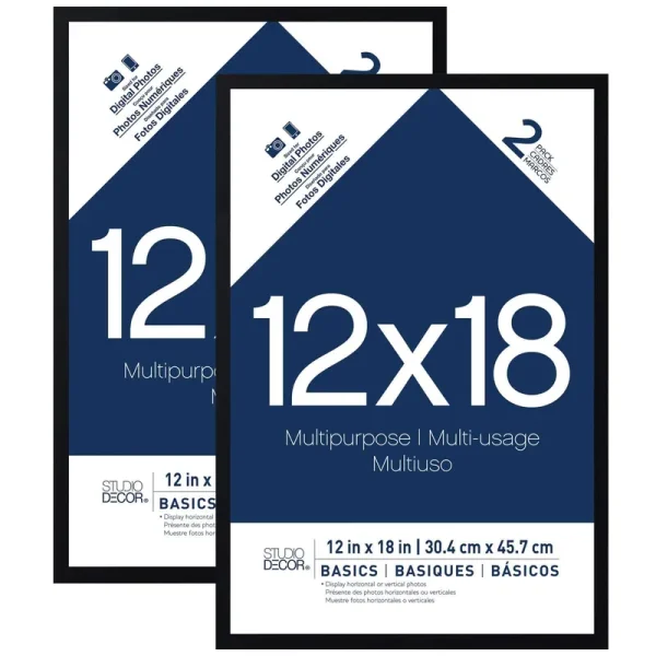 Studio Decor 12" x 18" Multipurpose Frames - 2 ct