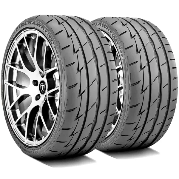 Pair of 2 (TWO) Firestone Firehawk Indy 500 225/55R17 97W High Performance Tires