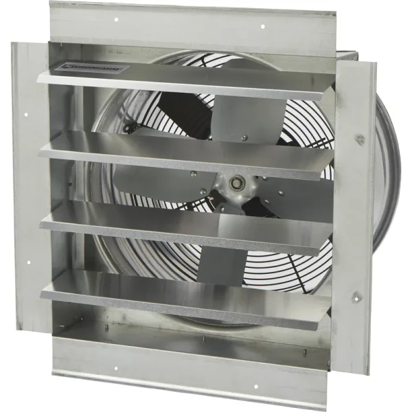 Q Standard 14 inch Shutter Mounted Heavy Duty Exhaust Fan