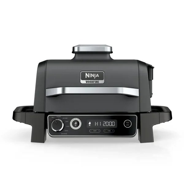 Ninja OG701TGT 7-in-1 Master Woodfire Outdoor Grill and Smoker - Black