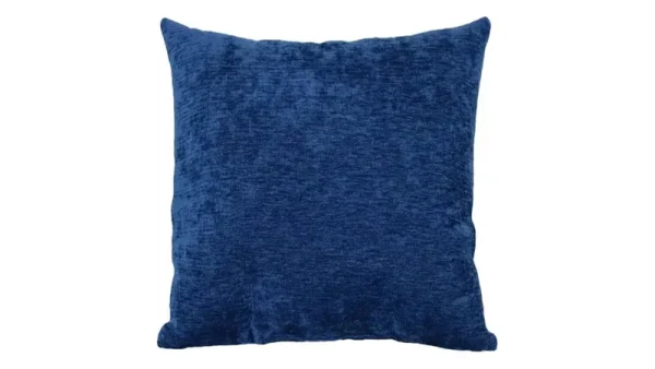 at Home Reese Chenille 18" Navy Throw Pillow