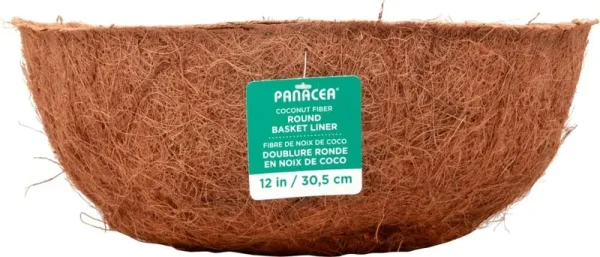 Panacea Products Hanging Plant Basket Liner, Coco, 12"