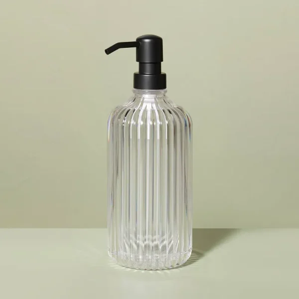 Fluted Acrylic Shower Dispenser - Hearth & Hand with Magnolia