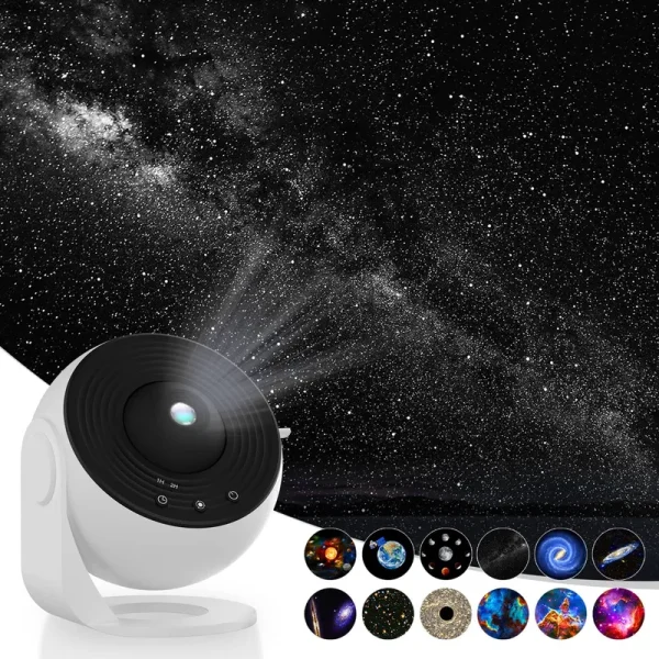 Syslux Star Projector HD Image Large Projection Area LED Lights for Bedroom Night Light,Planetarium Projector Galaxy Night Light Projector for Kids