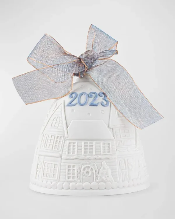 Lladro 2023 Porcelain Annual Christmas Bell Ornament
