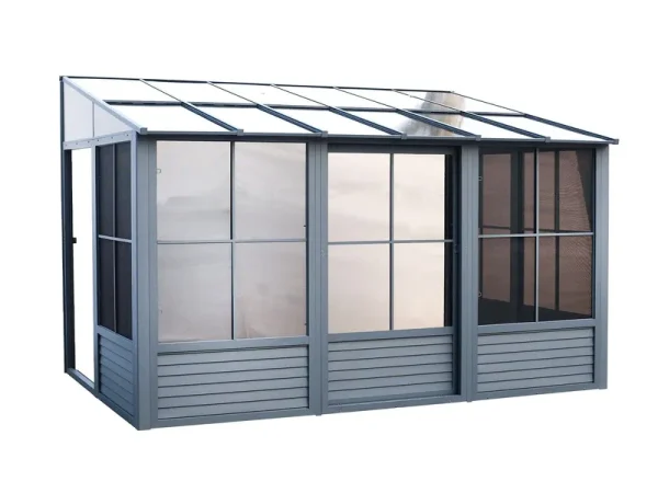 Gazebo Penguin Florence Add-A-Room 8 ft. x 12 ft., Slate