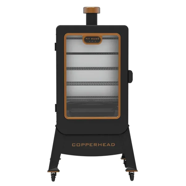 Pit Boss Copperhead 1300 Sq in Vertical Wood Pellet Smoker - Onyx Edition