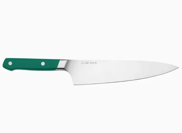 Misen | 2023 Best 8" Chef��s Knife | Green | Carbon Steel