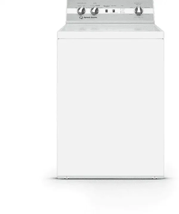 Speed Queen TC5003WN 26" Top Load Washer with 3.2 Cu. ft. Capacity Stainless Steel Washtub Porcelain Outer Tub 1/2 HP 2 Speeds 6 Preset