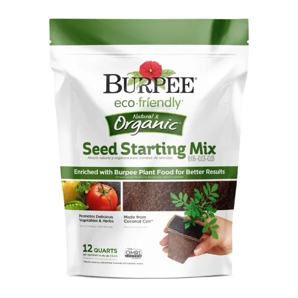 Burpee Eco Friendly Natural & Organic 12 Qt. Seed Starting Mix