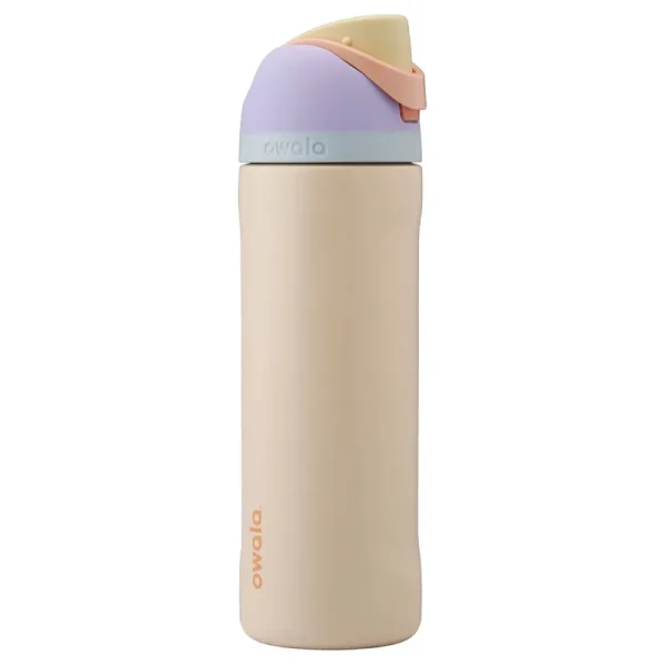 Owala FreeSip 24oz Stainless Steel Water Bottle - Sandy Shores
