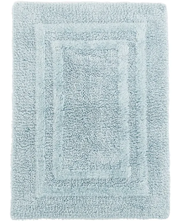Hotel Collection Cotton Reversible 18" x 25" Bath Rug - Cloud