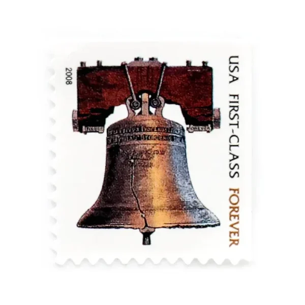 Forever Stamps 2008 Liberty Bell – Patriotic Symbol. First-Class Postage