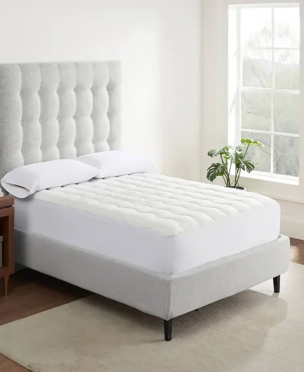 Serta Air Dry Extra Comfort Full Mattress Pad White