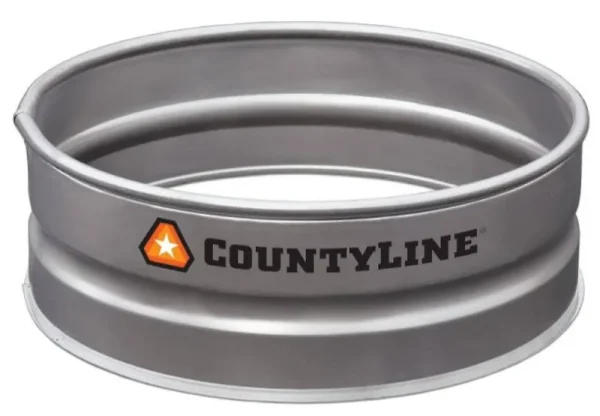 CountyLine FR3CL 3 ft. Fire Ring/Round Raised Bed Planter, Size: 12 in