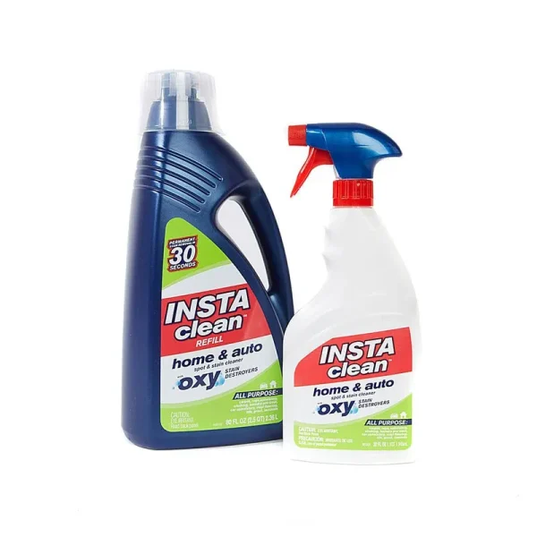InstaClean All-Purpose, Home & Auto, Spot & Stain Remover, 32oz + 80oz Refill, 2208