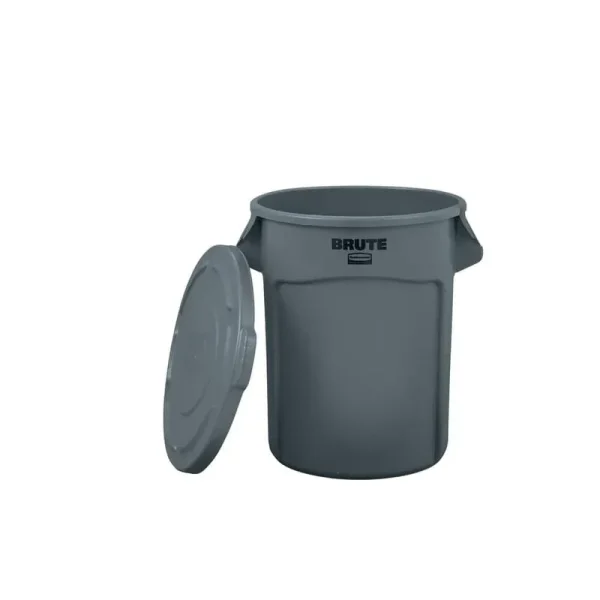 Rubbermaid Brute 20 gal. Round Vented Trash Can with Lid