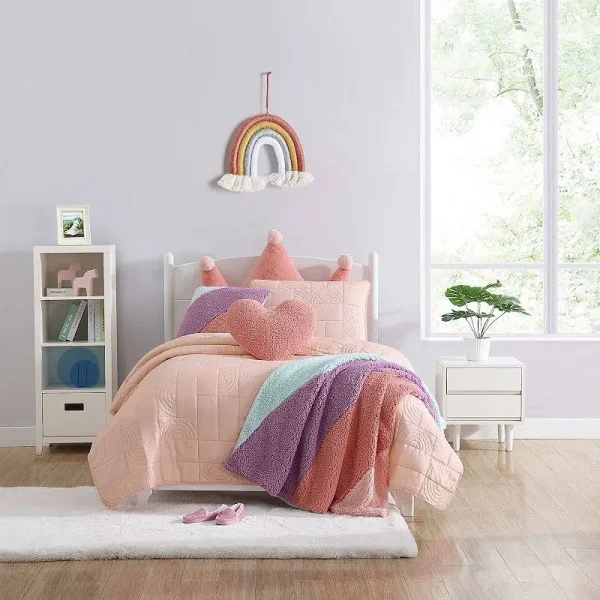 Koolaburra by Ugg Lulu Kids Quilt - Pink Salt - Queen