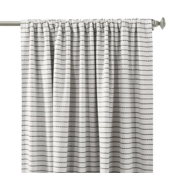 Cadmus Cotton Blend Rod Pocket Room Darkening Single Curtain Panel Curtain Color: Green, Size: 52"W x 84"L
