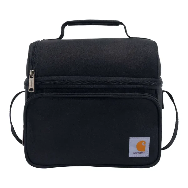Carhartt Insulated 12 Can Two Compartment Lunch Cooler | Black