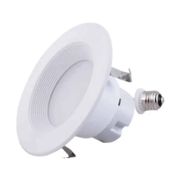 Eiko 11203 RDR4-85-13W-830-120DT-WH-B Residential Downlight Retrofit 4in 850 Lumens 13W 80 CRI 3000K 120V White Trim with Baffle