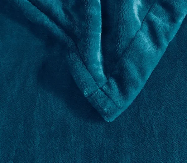 Beautyrest Heated Plush Throw - Teal